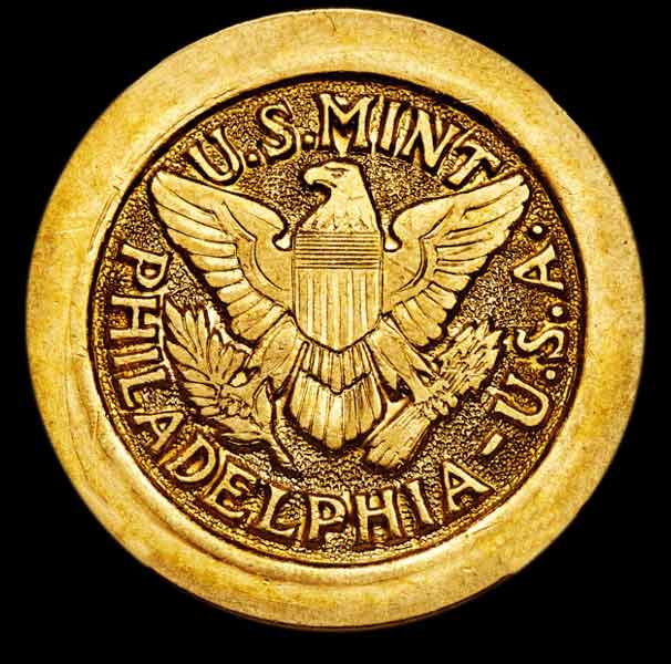 Saudi Arabia Gold Disc 1947 (o)