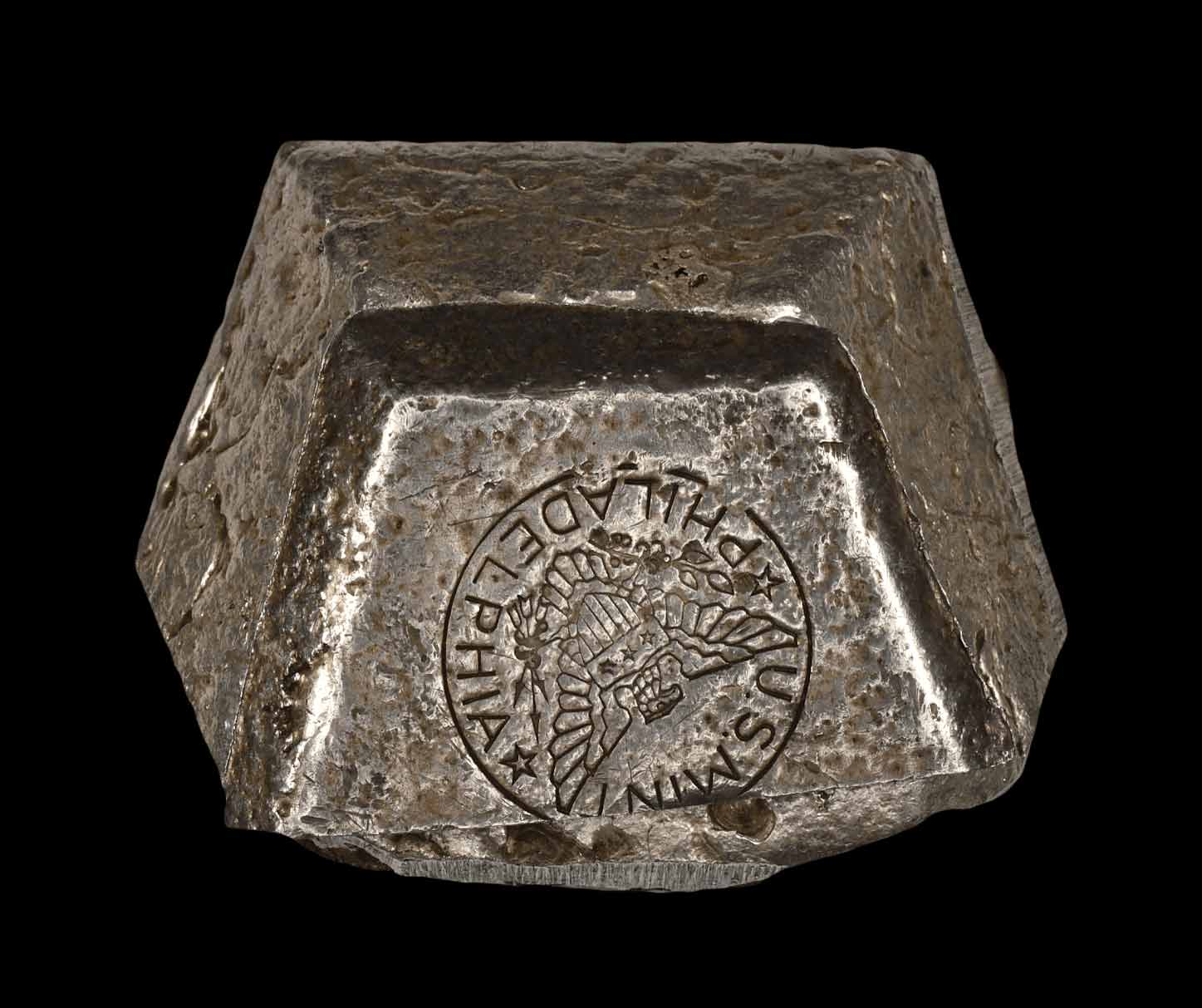 Undated U.S. Mint Philadelphia Hallmark Fragments Undated U.S. Mint Philadelphia Hallmark Fragments